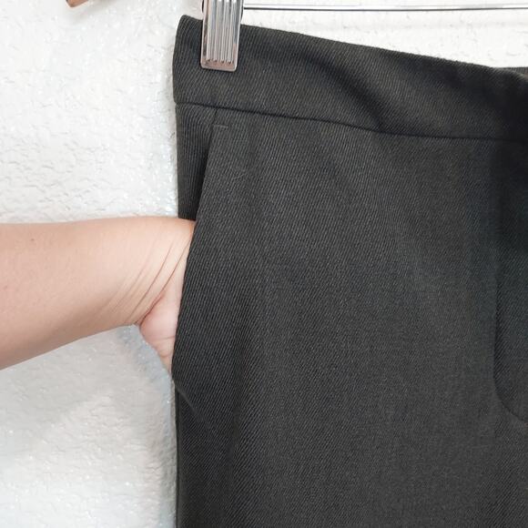 AKRIS Punto Gray Wool Trouser Pants Size 4 - Picture 7 of 13